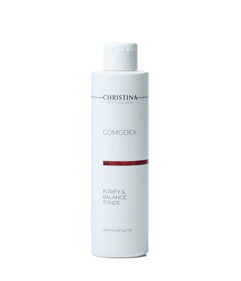Comodex-Purify_Balance_Toner טונר מטהר ומאזן את העור - מסדרת קומודקס - כריסטינה - אקנה - עור שומני - VM Cosmetics