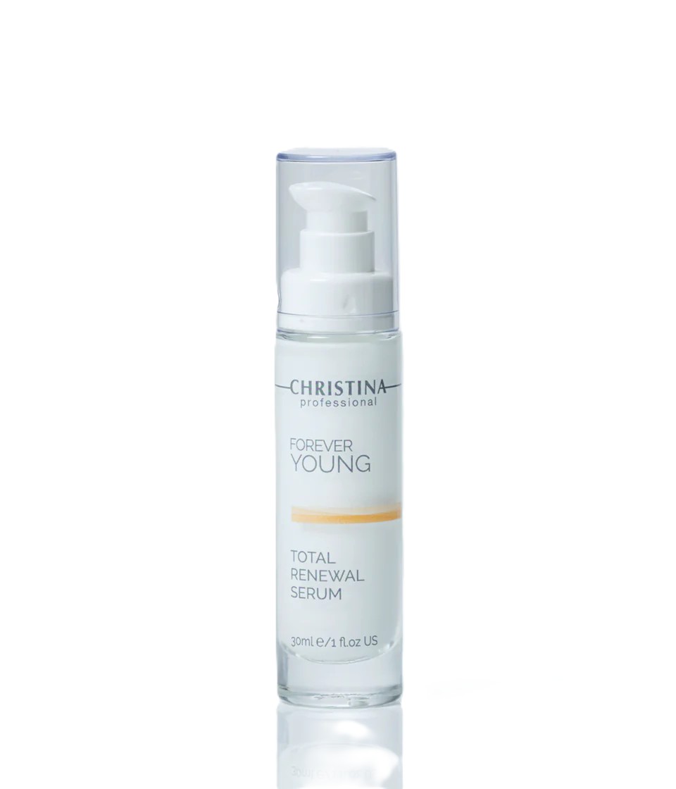1Forever_Young-Total_renewal_serum סרום מחדש עשיר בפפטידים - מסדרת פוראבר יאנג - כריסטינה - אנטי אייג'ינג - לכל סוגי העור - VM Cosmetics