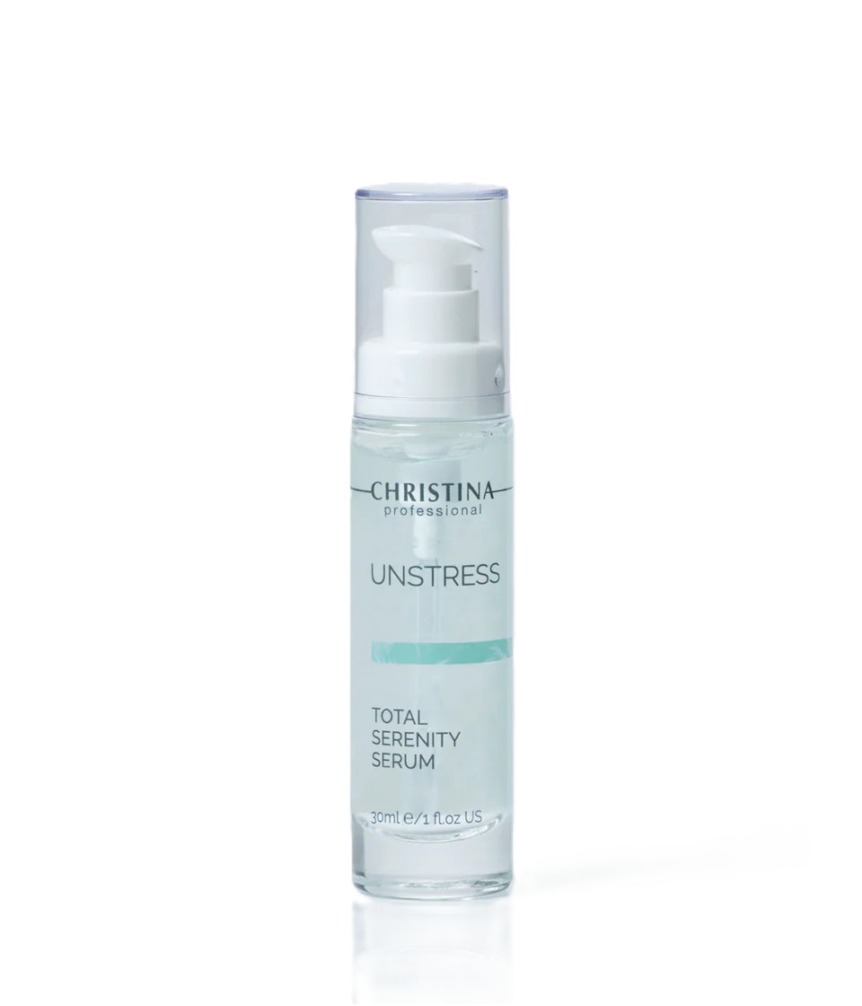 1Unstress-Total_Serenity_Serum סרום משקם עשיר בלחות - מסדרת אנסטרס - כריסטינה - עור רגיש - לכל סוגי העור - VM Cosmetics