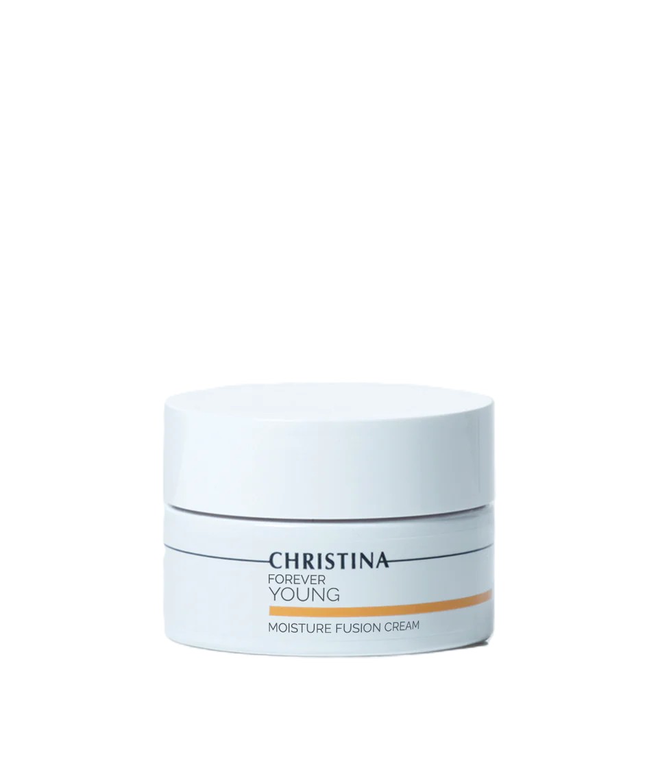 Forever_Young-Moisture_Fusion_cream קרם לחות במרקם קליל - מסדרת פוראבר יאנג - כריסטינה - אנטי אייג'ינג - לכל סוגי העור - VM Cosmetics