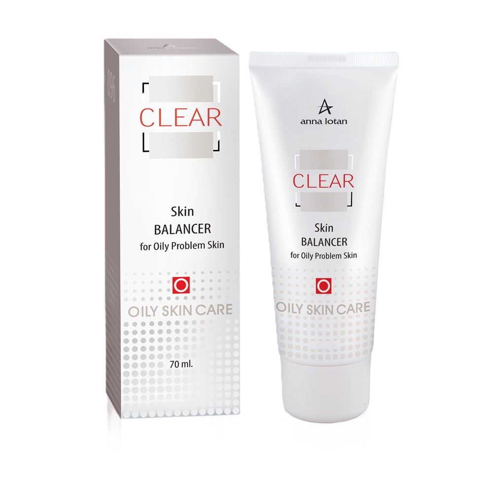 047 באלנסר קרם ג'ל מסדרת CLEAR - אנה לוטן - אקנה - לכל סוגי העור - VM Cosmetics