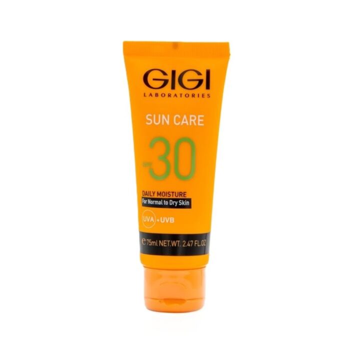 קרם לחות 30 SPF לעור רגיל עד יבש מסדרת SUN CARE UVA UVB - ג'יג'י - חשיפה לשמש - לכל סוגי העור - VM Cosmetics