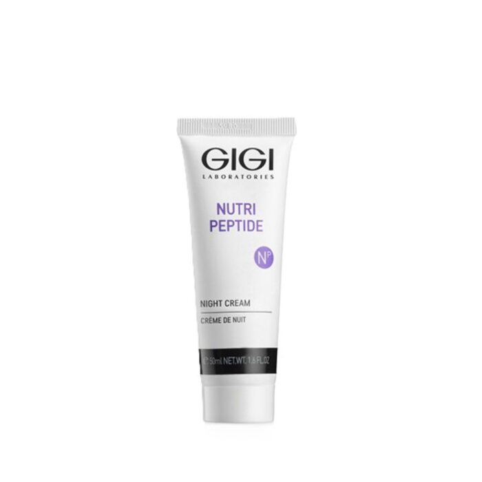 קרם לילה מזין מסדרת NUTRI PEPTIDE - ג'יג'י - אנטי אייג'ינג - לכל סוגי העור - VM Cosmetics