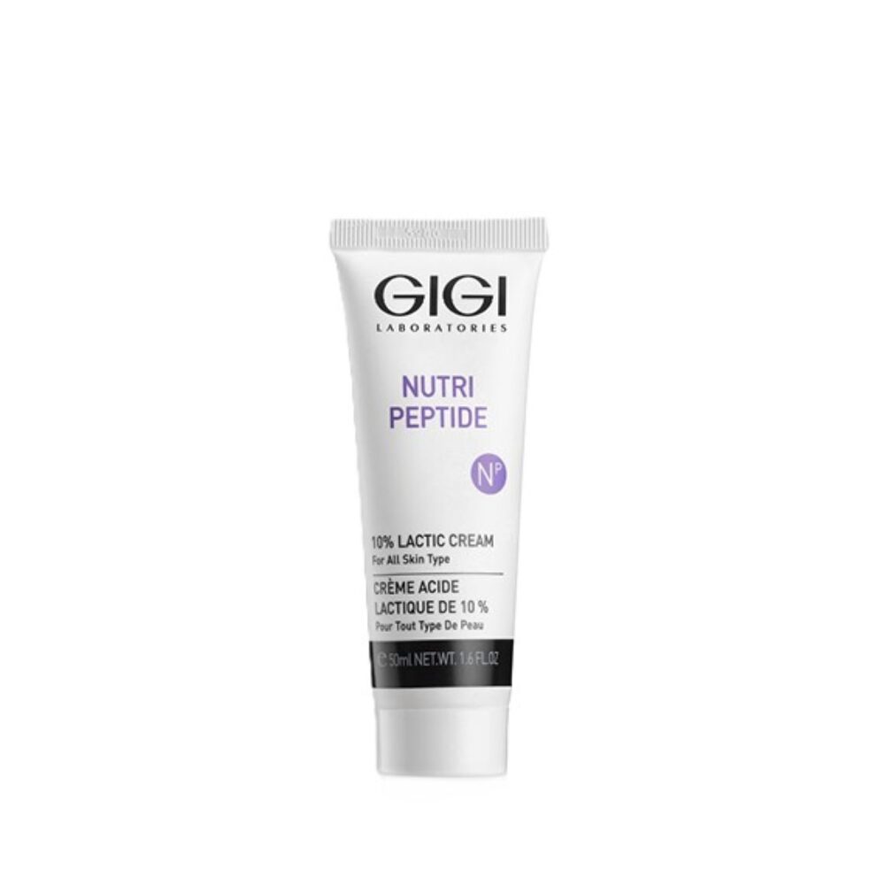 11580 10% לקטית קרם מסדרת NUTRI PEPTIDE - ג'יג'י - אנטי אייג'ינג - לכל סוגי העור - VM Cosmetics
