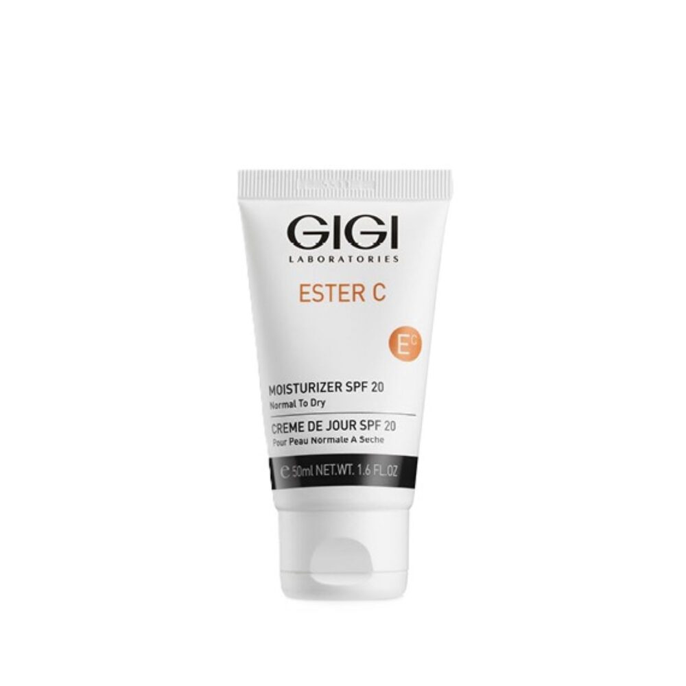 קרם לחות 20 SPF מסדרת ESTER C - ג'יג'י - אנטי אייג'ינג - לכל סוגי העור - VM Cosmetics