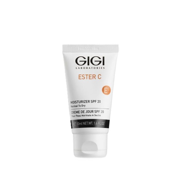 קרם לחות 20 SPF מסדרת ESTER C - ג'יג'י - אנטי אייג'ינג - לכל סוגי העור - VM Cosmetics