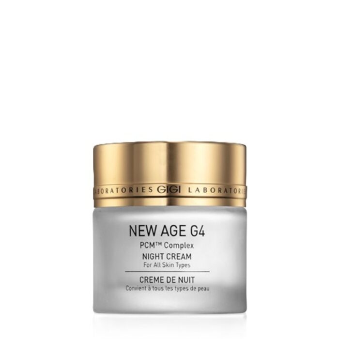 קרם לילה מסדרת NEW AGE G4 - ג'יג'י - אנטי אייג'ינג - לכל סוגי העור - VM Cosmetics