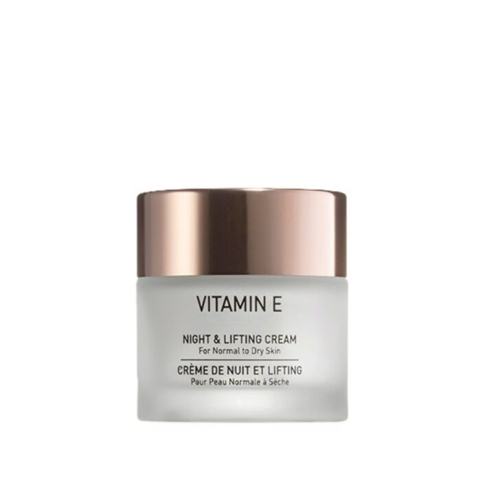קרם לילה למיצוק העור מסדרת VITAMIN E - ג'יג'י - אנטי אייג'ינג - לכל סוגי העור - VM Cosmetics