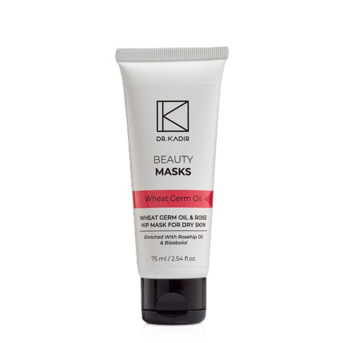 מסכת נבט חיטה עם רוז היפ לעור יבש BEAUTY MASKS 75 מ"ל Dr Kadir ד״ר קדיר