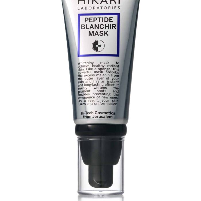 Peptide Blanchir Mask - מסכה להבהרה כללית של העור ולטיפול בכתמים מכל סוג HIKARI | היקארי