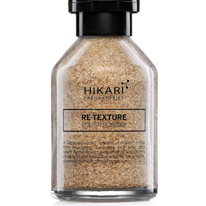 Re-Texture Polish Powder - פילינג בטכנולוגיה חדשנית לחידוש מרקם העור והקניית זוהר HIKARI | היקארי