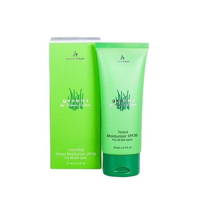 קמליה קרם יום לחותי מגוון SPF30 מסדרת Greens אנה לוטן לכל סוגי העור VM Cosmetics