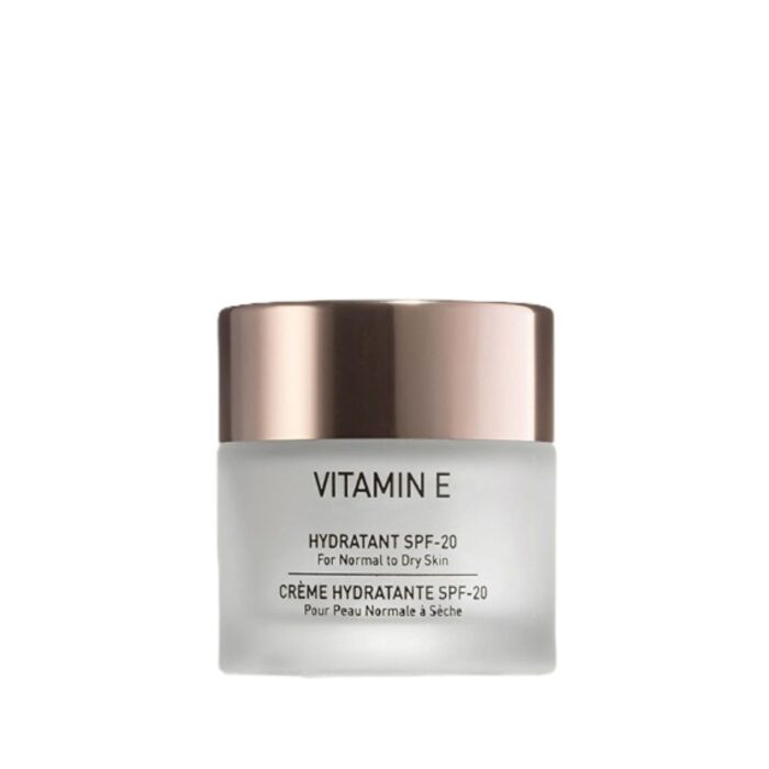 קרם לחות לעור יבש 20 SPF מסדרת VITAMIN E - ג'יג'י - אנטי אייג'ינג - לכל סוגי העור - VM Cosmetics