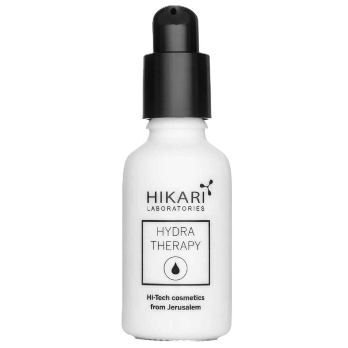 סרום Hydra Therapy של HIKARI - סרום לחות מרוכז המחזק את מאזן הלחות בעור - לעור יבש - VM Cosmetics