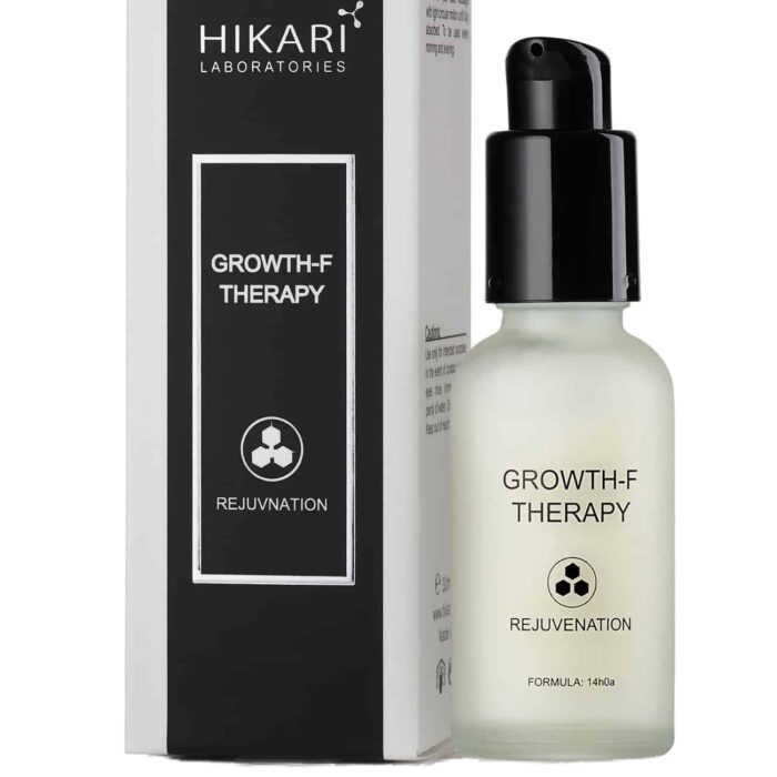 סרום Growth-F Therapy של HIKARI - סרום ממוקד להחלקת קמטים ושיקום העור - לכל סוגי העור - VM Cosmetics